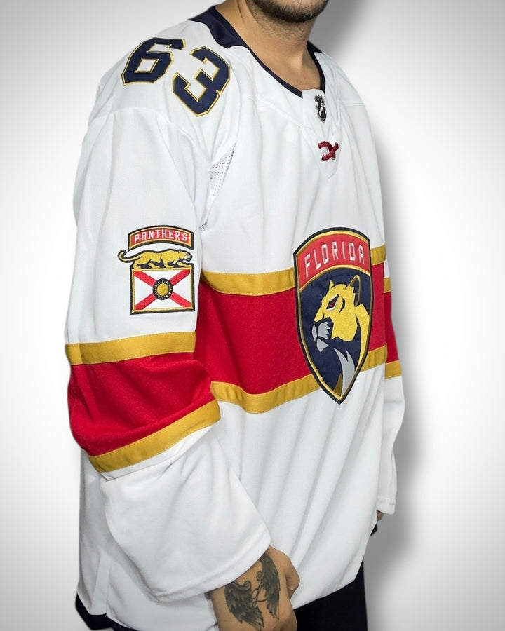 Maglia NHL Florida Panthers Marchand #63 White Edition