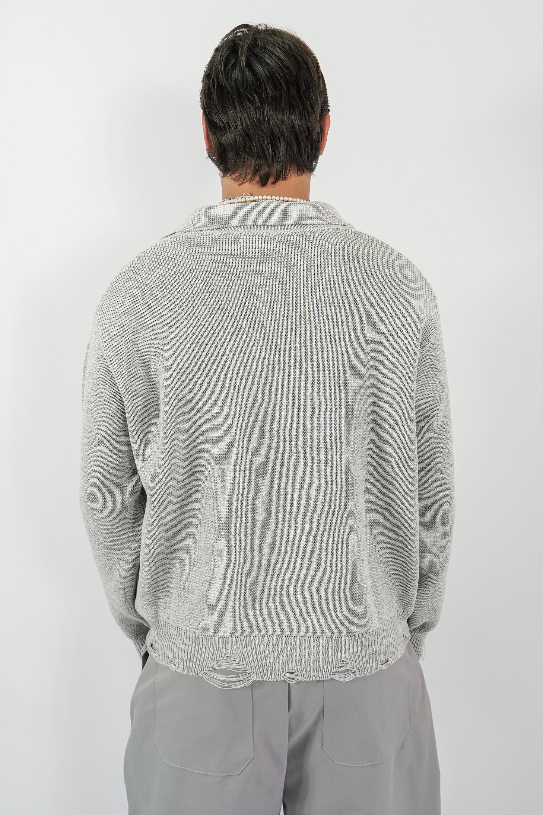 Half Rei Con zip In filo