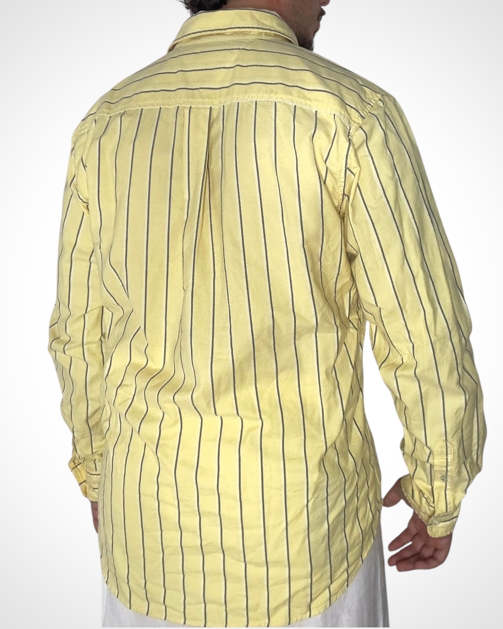 Camicia Tommy Hilfiger – Gialla a Righe Blu