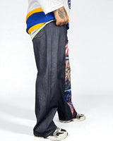 Evisu Reworked Jeans – Patch Dragon & Geisha