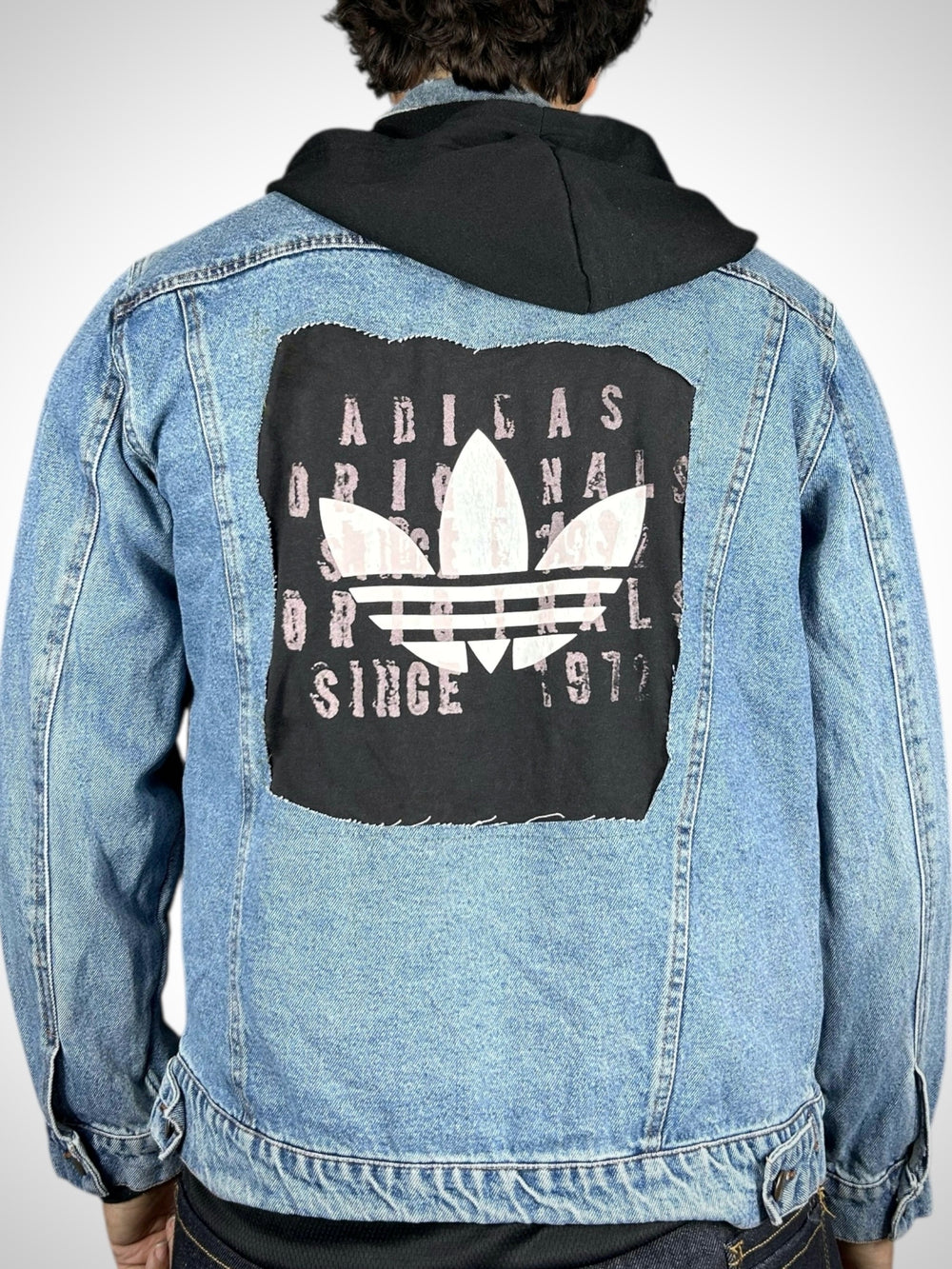 Vintage Denim Reworked Jacket “Adidas Street Hybrid”