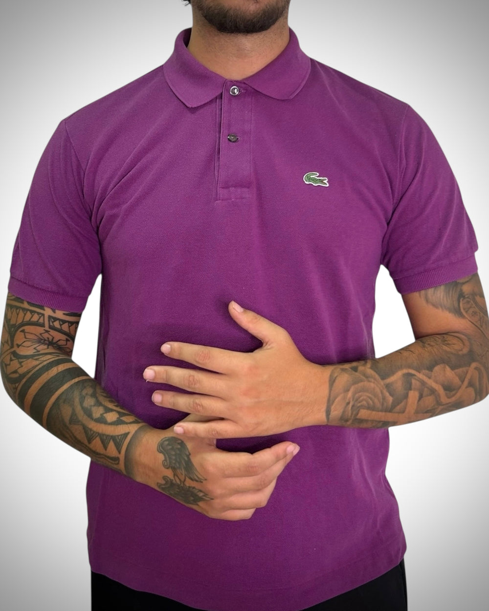 Polo Lacoste viola
