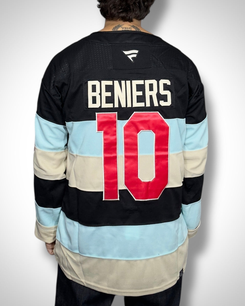 Maglia NHL Seattle Kraken Beniers #10 Winter Classic Jersey