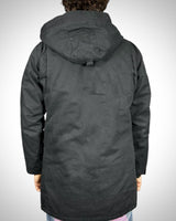 Parka Vintage Carhartt Nero con Cappuccio