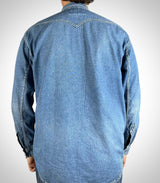 Camicia Levi’s Vintage Denim Jeans Maniche Lunghe Western