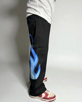Jeans Karl Kani Reworked “Blue Flame Graphic”