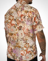 Camicia vintage 80/90 flowers