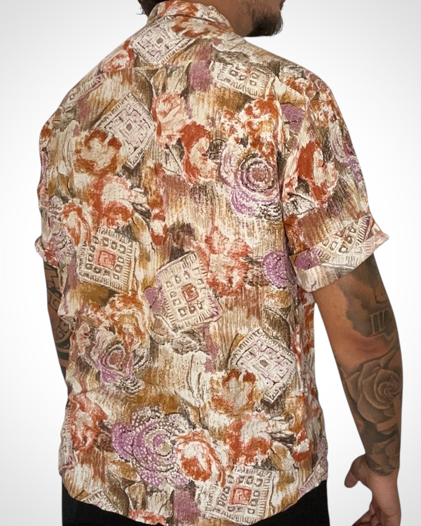 Camicia vintage 80/90 flowers