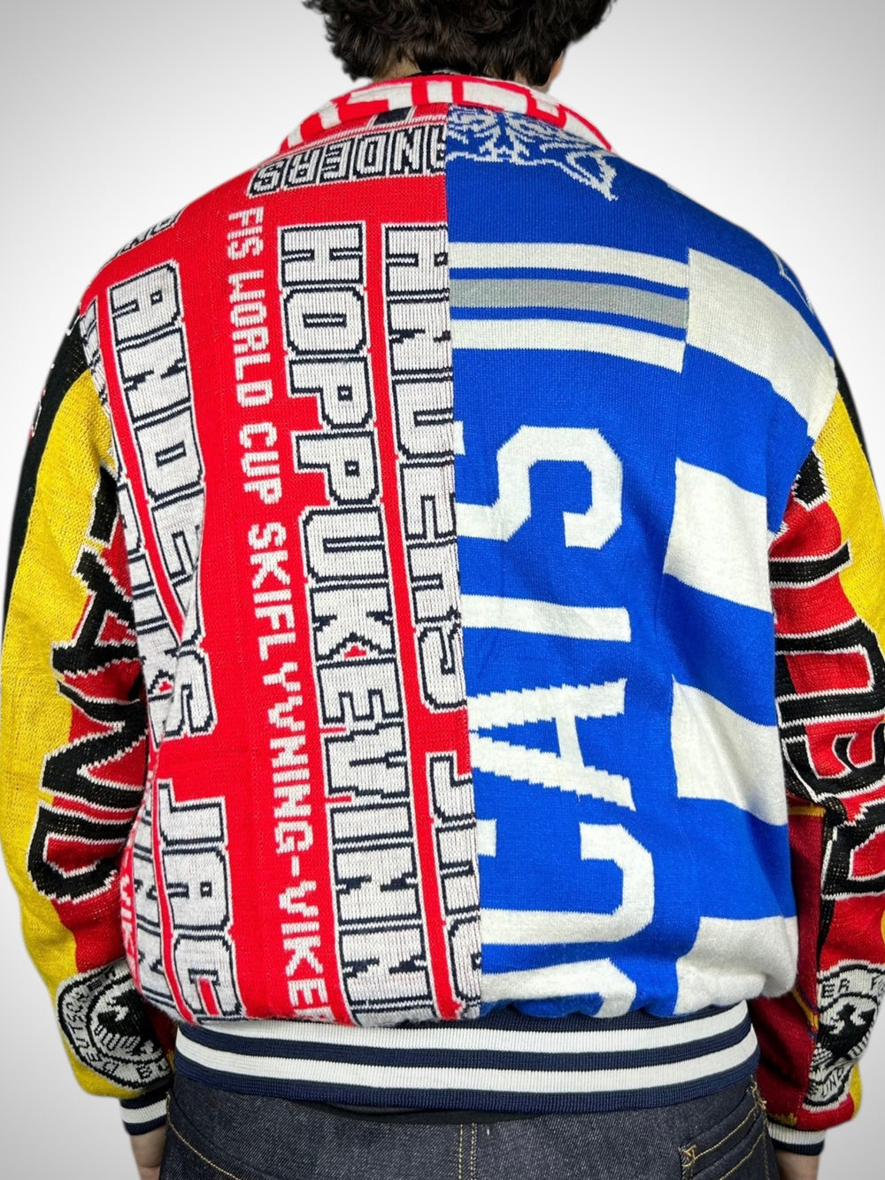 Reworked Full Zip “World Patch Jacket”