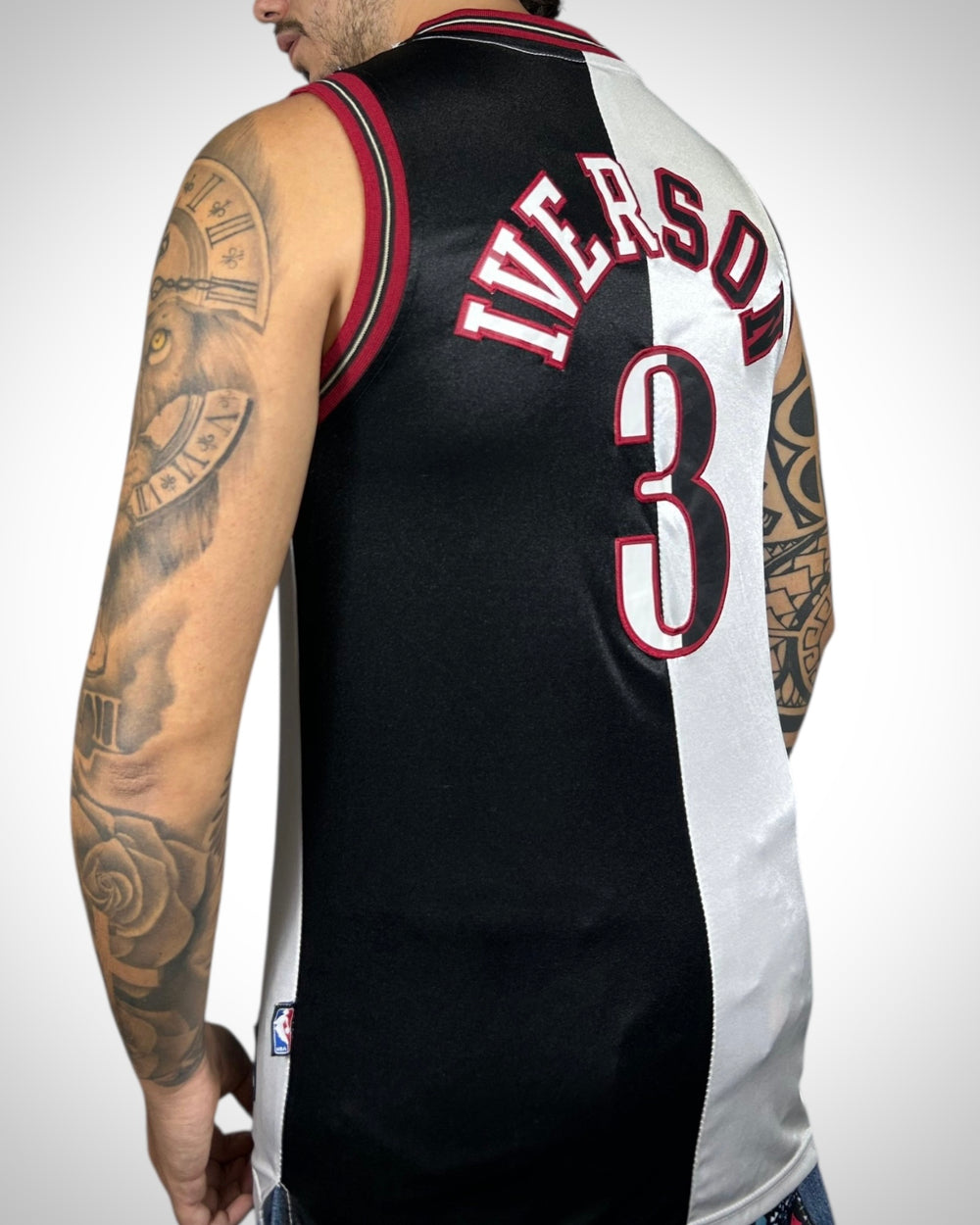 Canotta NBA Reebok Philadelphia 76ers #3 Iverson Vintage