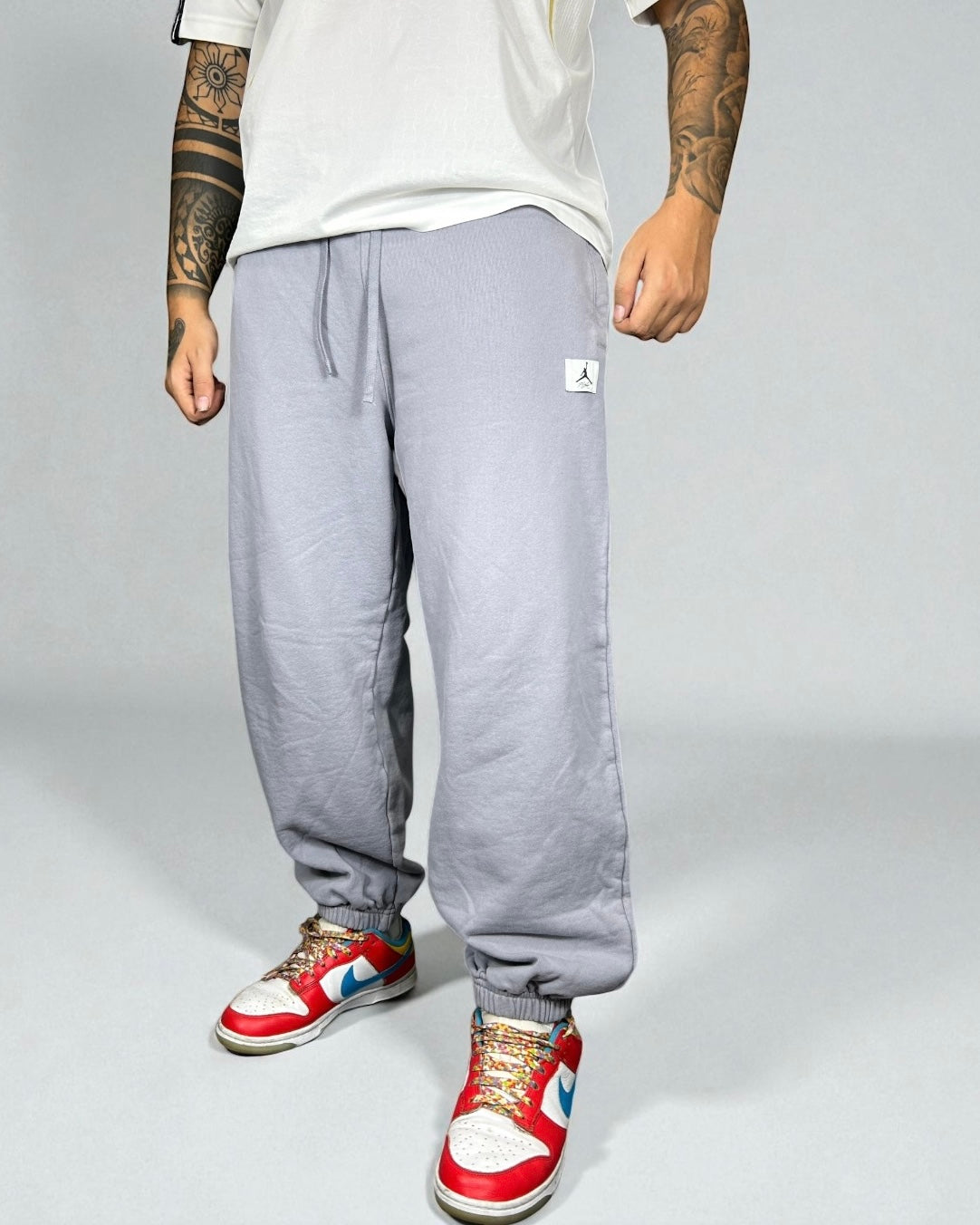 Vintage Jordan Sweatpants Grey 2000s — Essential Jumpman