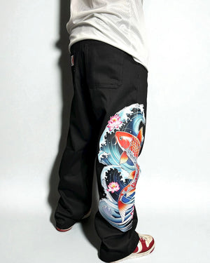 Jeans Karl Kani Reworked “Koi Graphic”