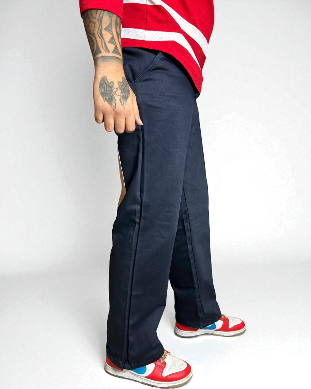 Evisu Reworked Navy Gold Gabbiano