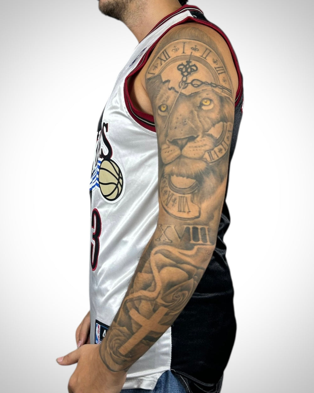 Canotta NBA Reebok Philadelphia 76ers #3 Iverson Vintage