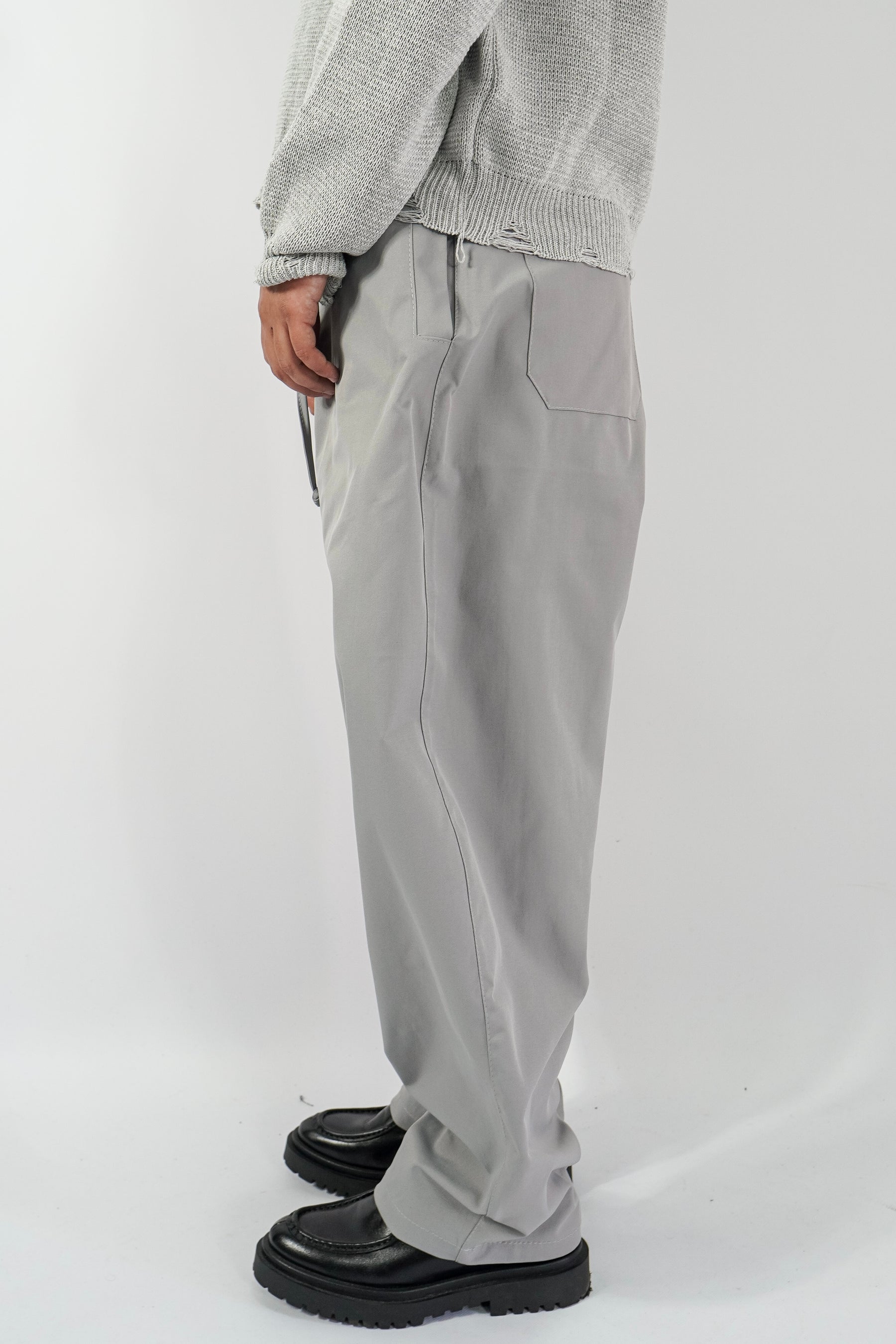 Pantalone Elasticizzato Wide