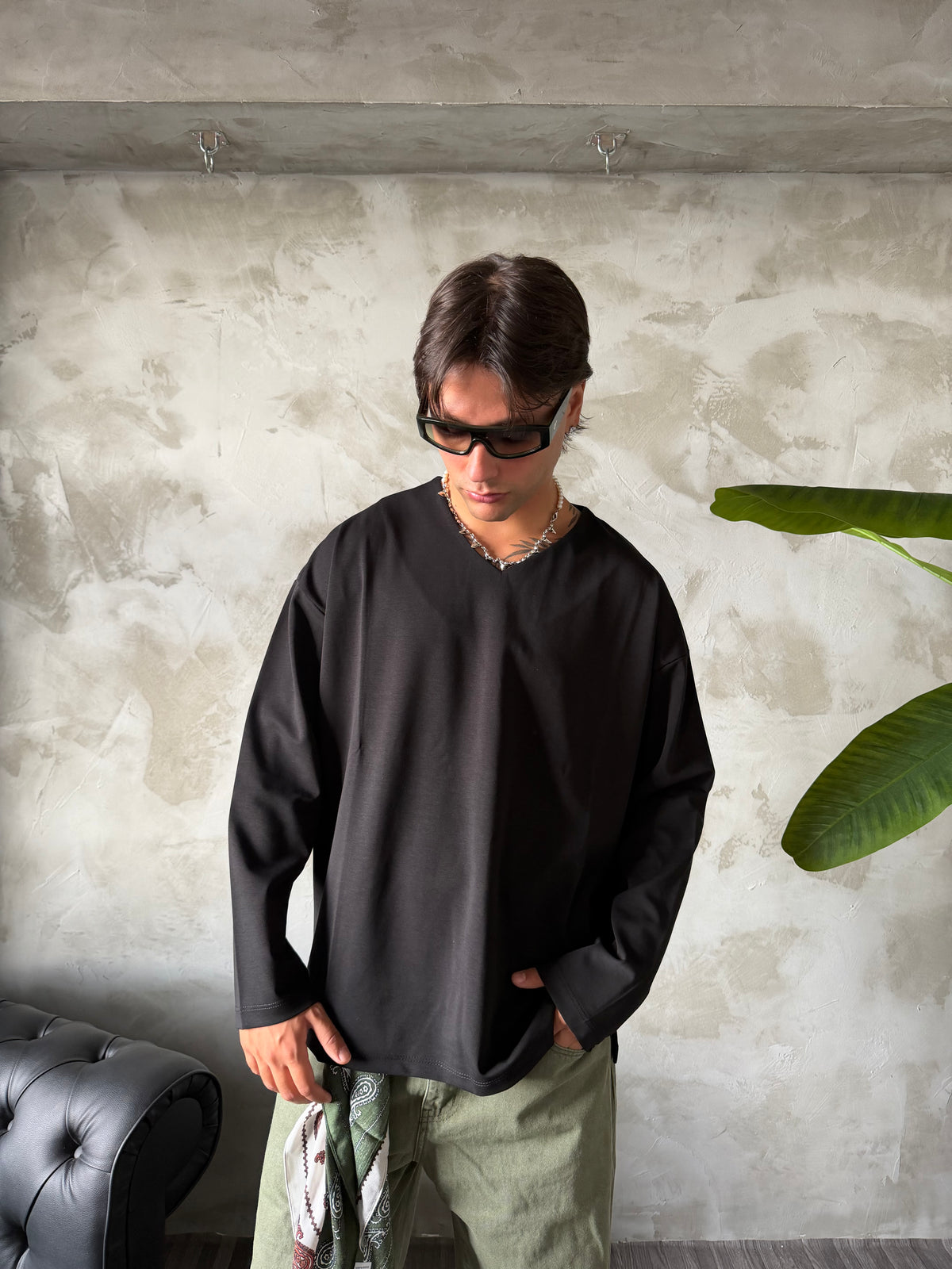 Long Sleeve Nox Black