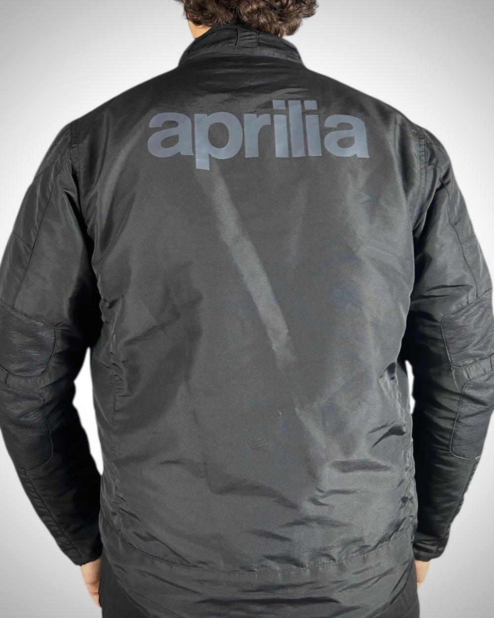 Jacket Aprilia Racing nera vintage
