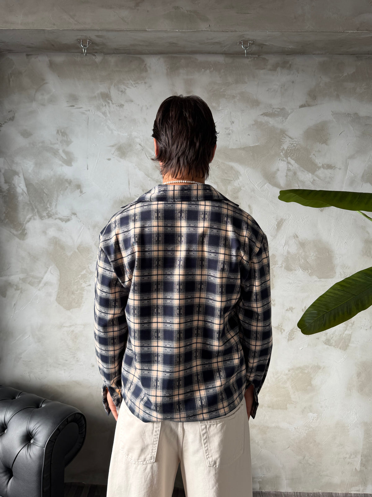 Camicia Checkmate Crop