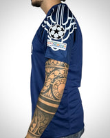 Maglia PSG Jordan Champions League Ousmane Dembélé #10 Blu