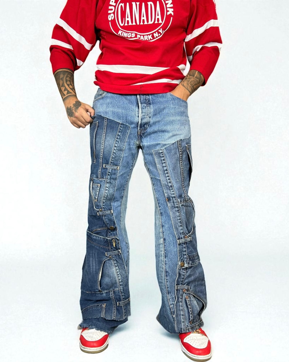 Levi’s Reworked “Denim Grid” – Jeans