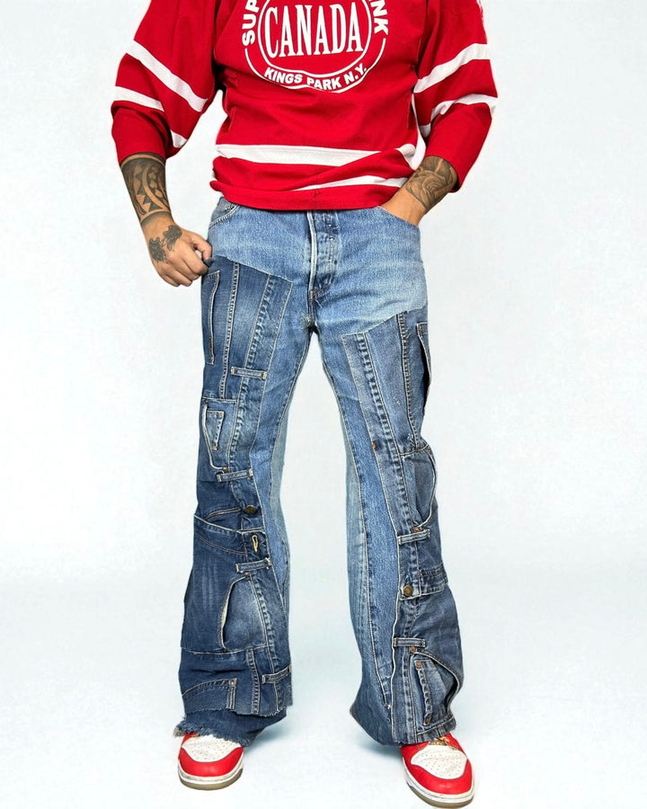 Levi’s Reworked “Denim Grid” – Jeans