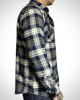 Vintage Check Shirt Navy Cream