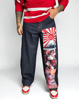 Reworked Evisu “Geisha Rising Sun”