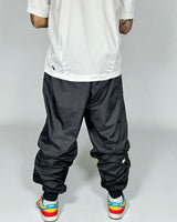 Vintage Nike Track Pants Black 90s — Swoosh Classic