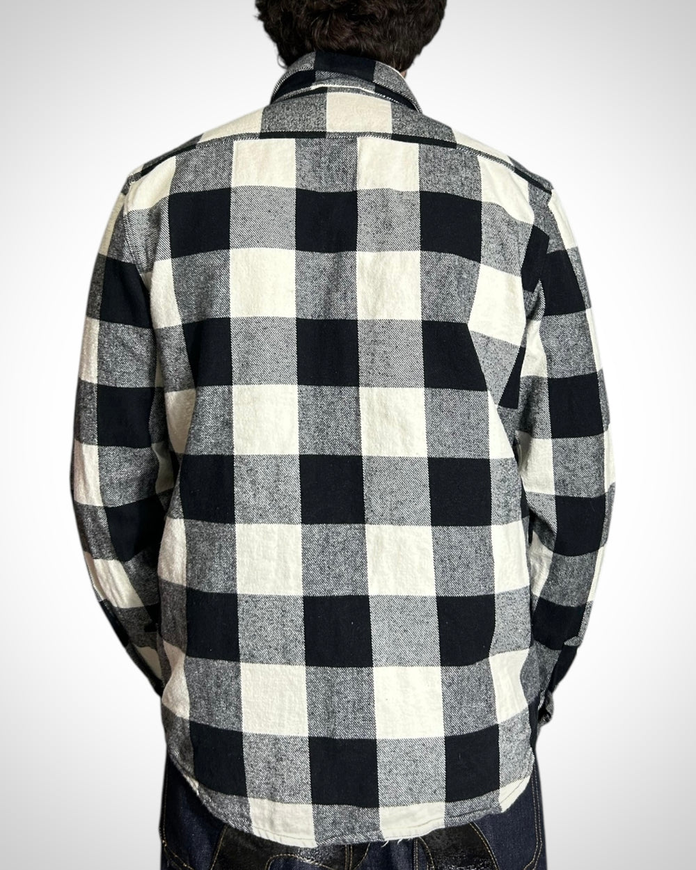 Vintage Check Shirt - Black & White
