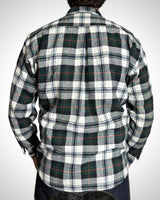 Vintage Check Shirt Green White