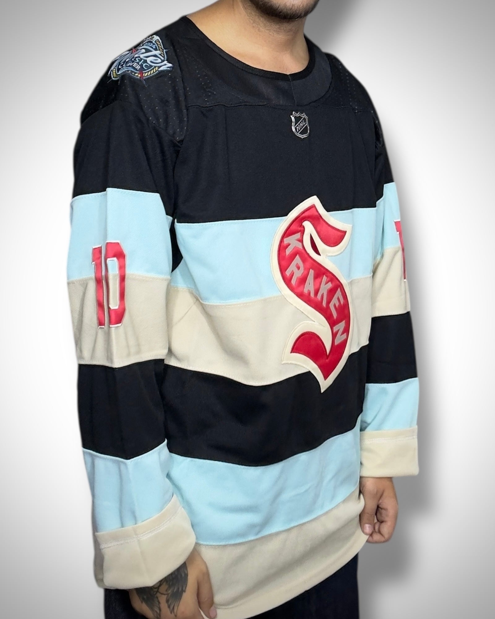 Maglia NHL Seattle Kraken Beniers #10 Winter Classic Jersey
