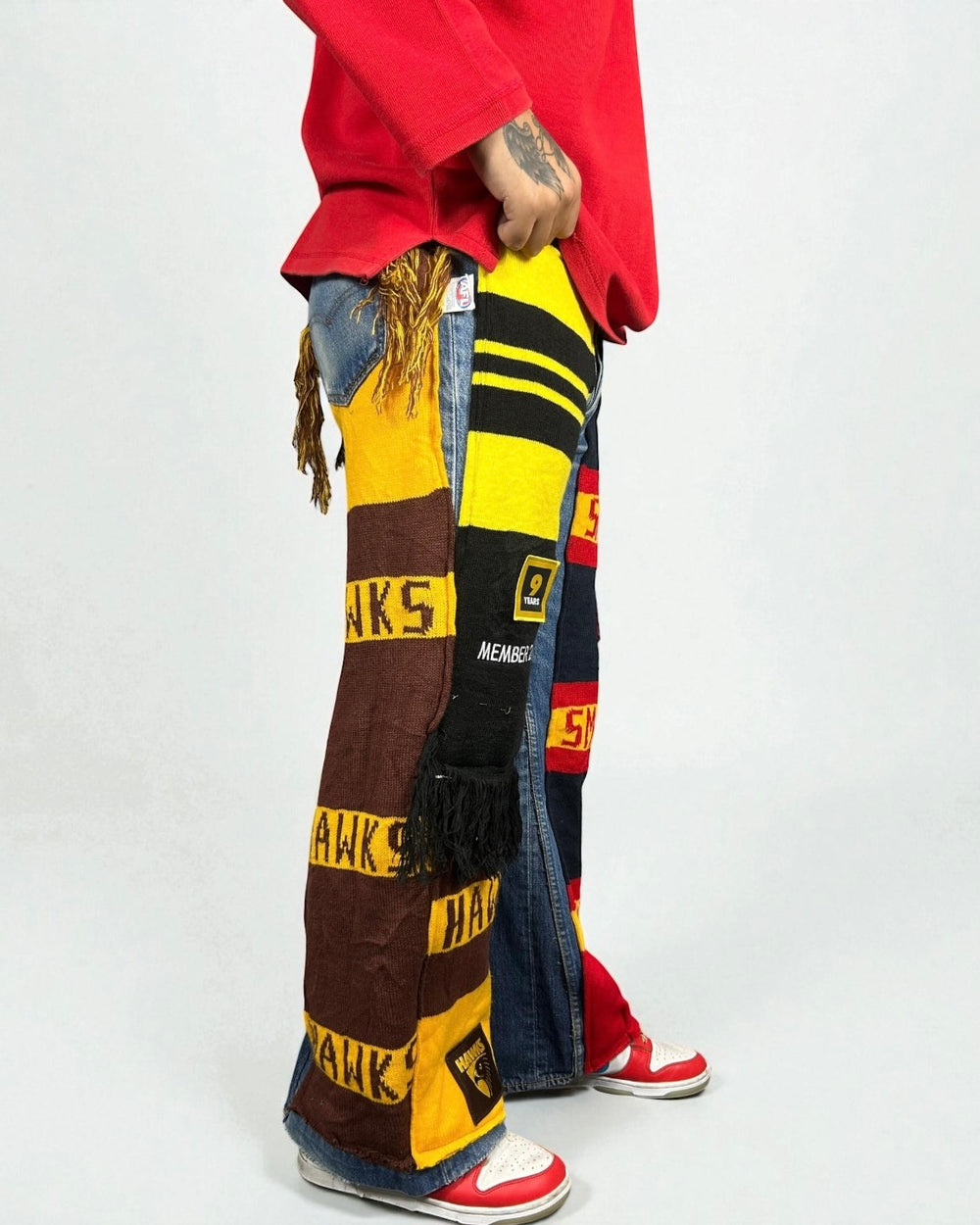 Levi’s Reworked Denim “Hawks & Crows Scarf Edition”