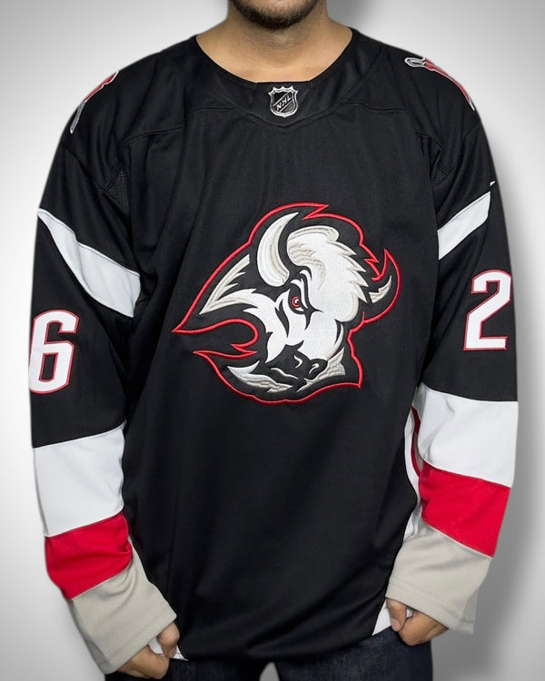 Maglia NHL Buffalo Sabres Dahlin #26 Black & Red Edition