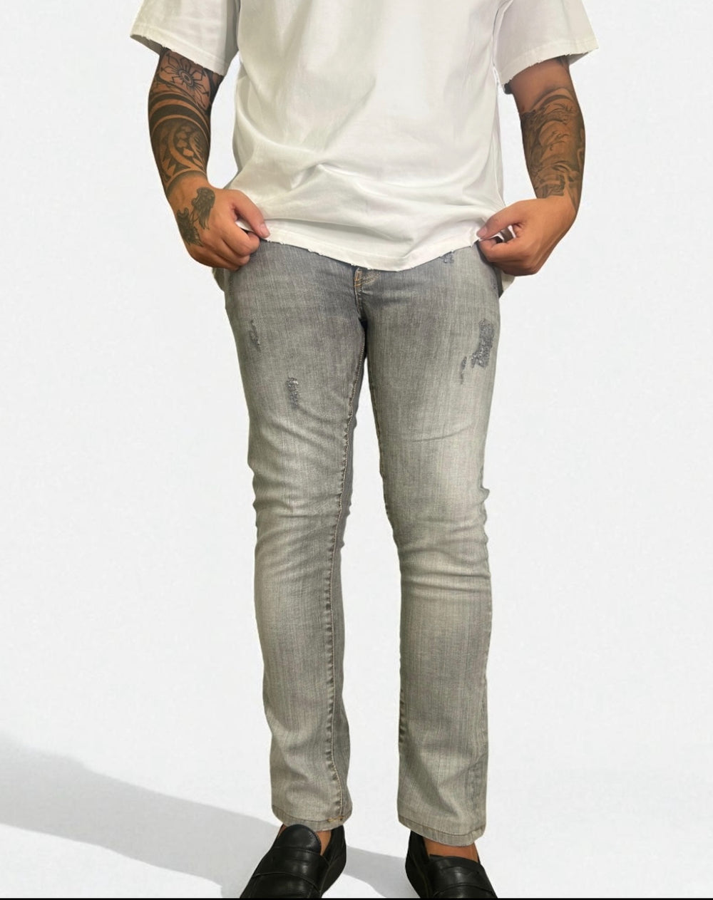 Jeans DSQUARED Destroyed -
Grigio Chiaro