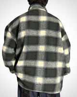 Vintage Check Fleece Oversize