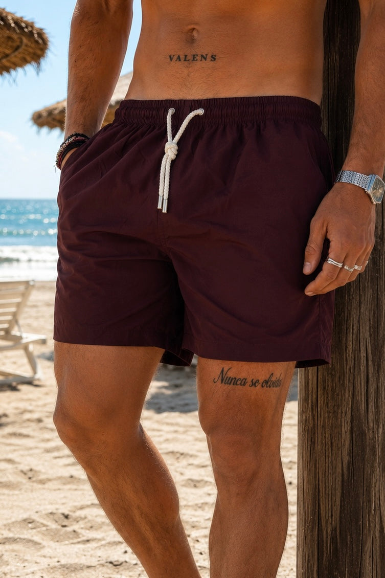 Swim Burgundy