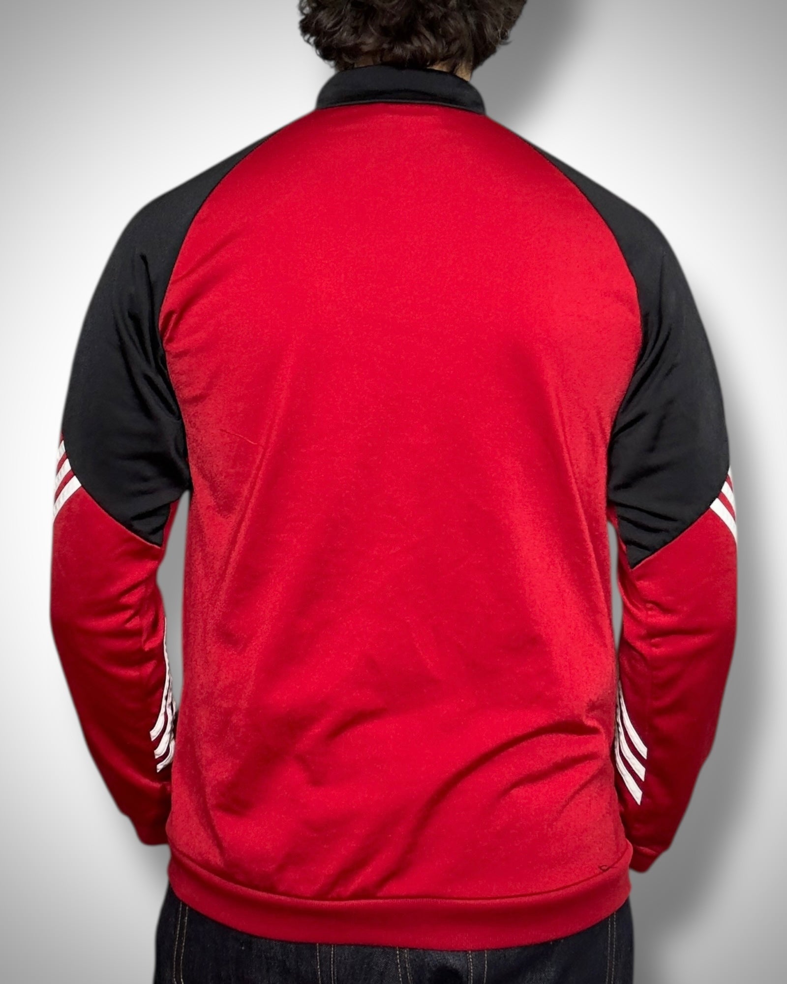 Adidas Vintage Track Jacket Rosso/Nera