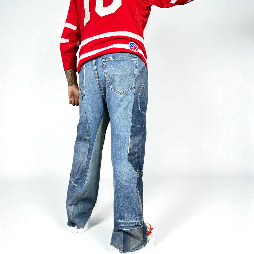 Levi’s Reworked “Denim Grid” – Jeans