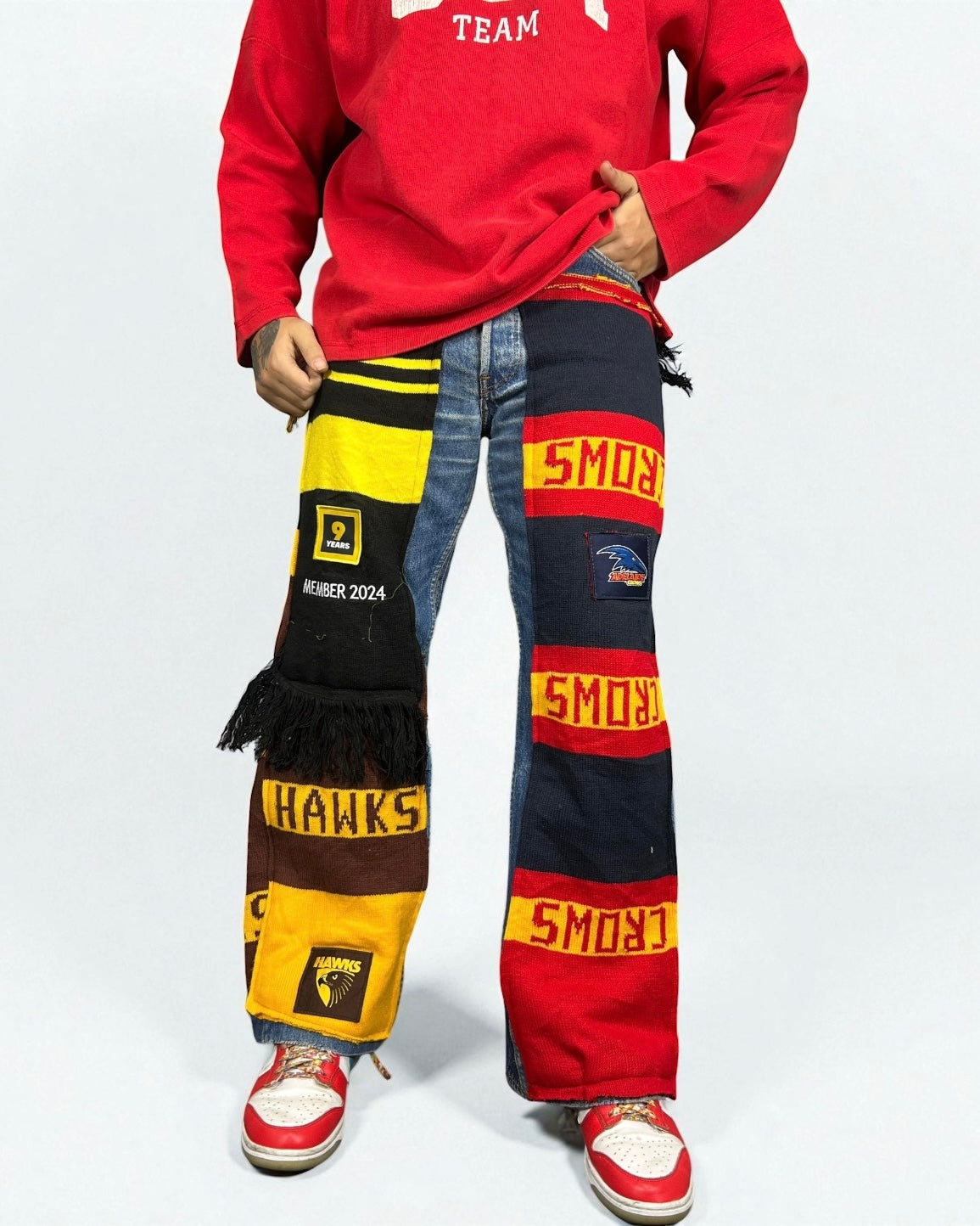 Levi’s Reworked Denim “Hawks & Crows Scarf Edition”