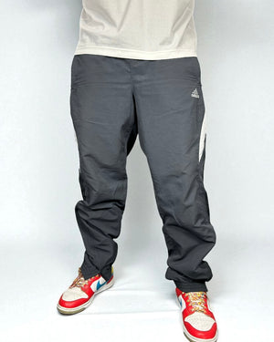 Vintage Adidas Track Pants Black & White 2000s — Speed Line