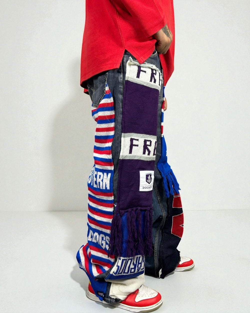 Levi’s Reworked Denim “Violet & Stripes Scarf Edition”