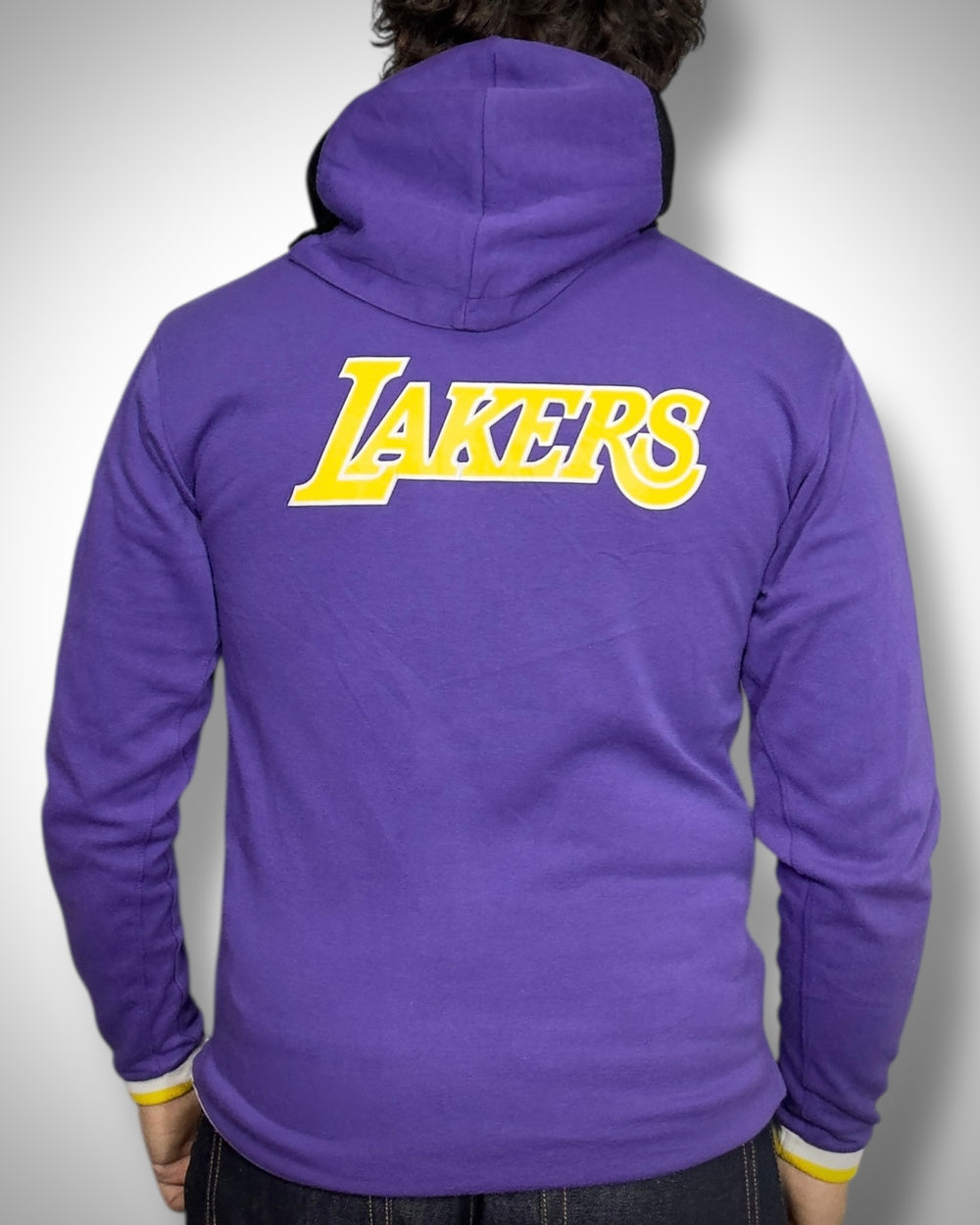 Felpa Vintage Los Angeles Lakers Full Zip