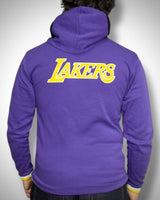 Felpa Vintage Los Angeles Lakers Full Zip