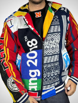 Reworked Full Zip “World Patch Jacket”