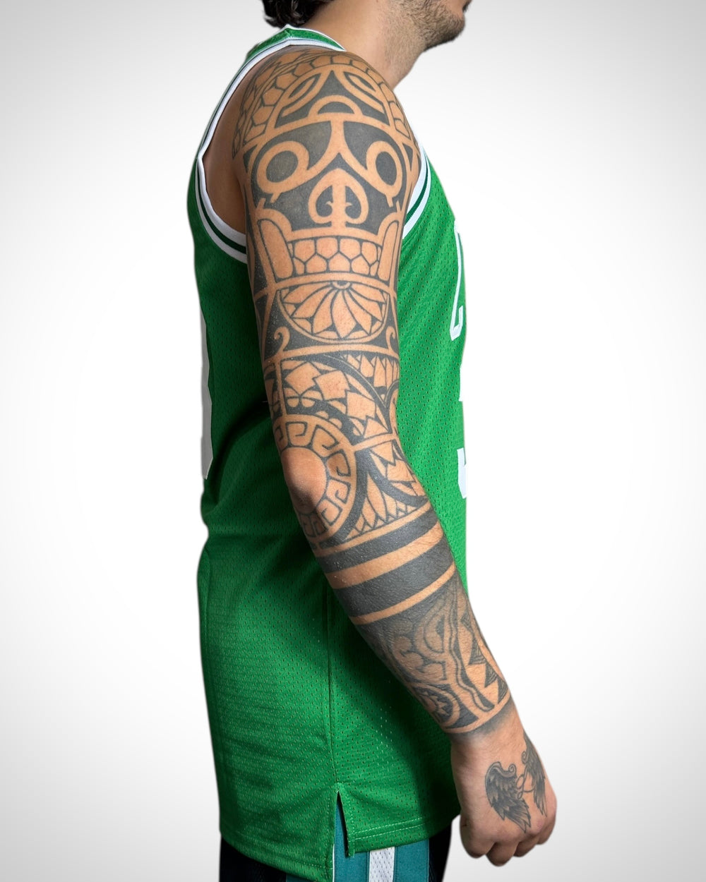 Canotta NBA Boston Celtics #33 Larry Bird Vintage 85-86 Hardwood Classics