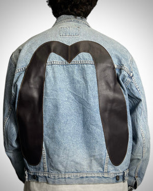 Giacca Evisu Reworked “Black  Destroyed Effect”