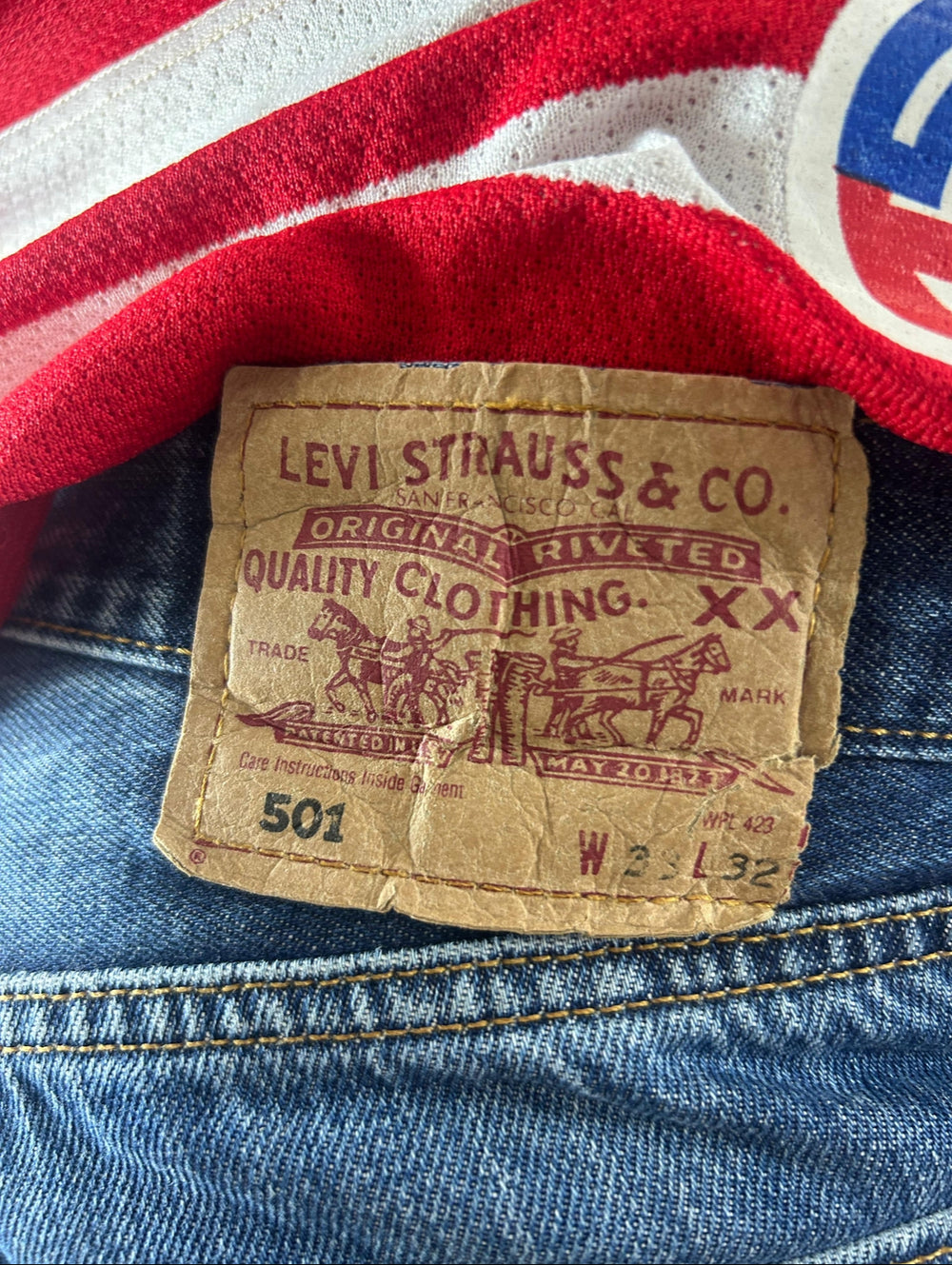 Levi’s 501 Vintage – Blue Faded