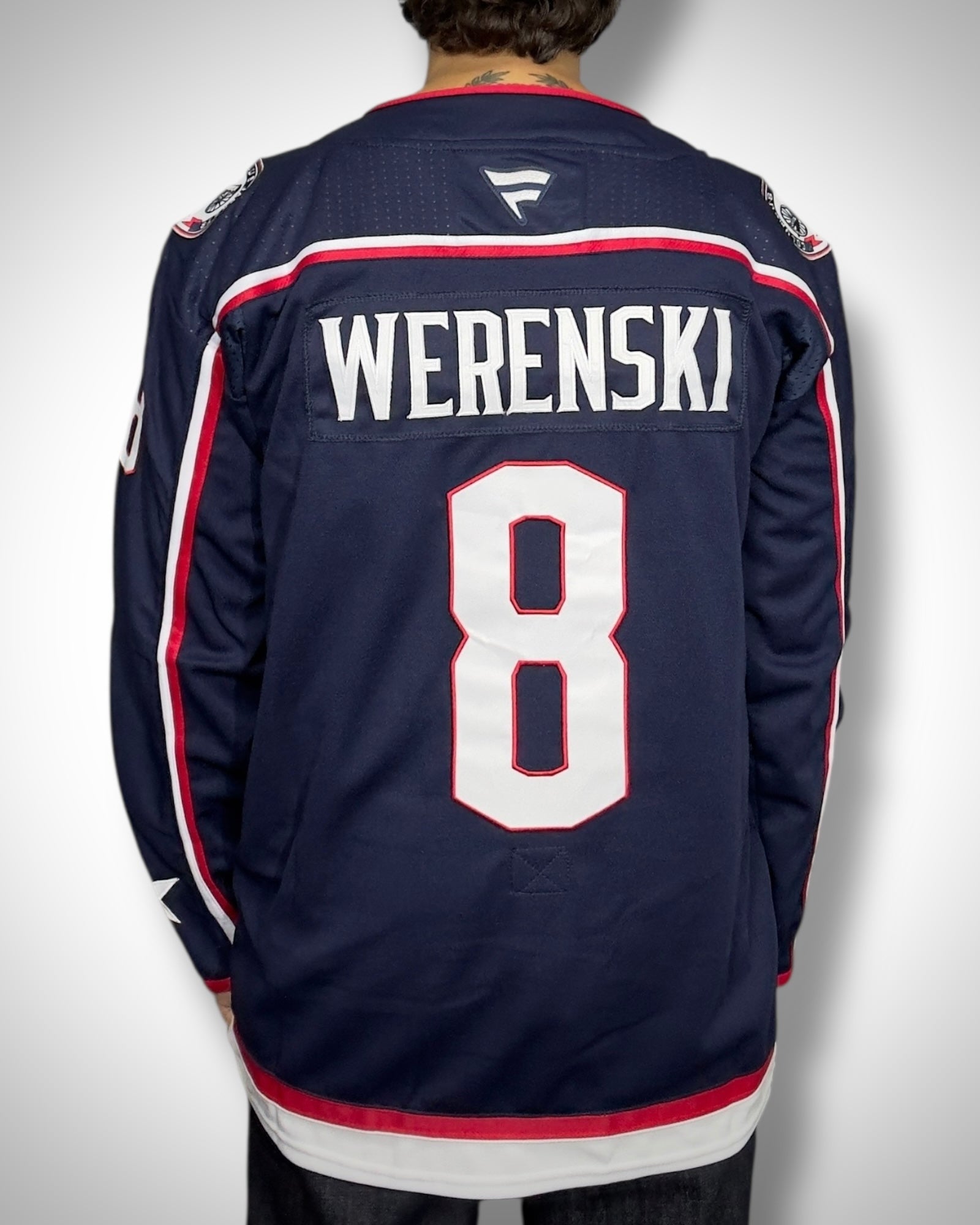 Maglia NHL Columbus Blue Jackets Werenski #8 Home Jersey