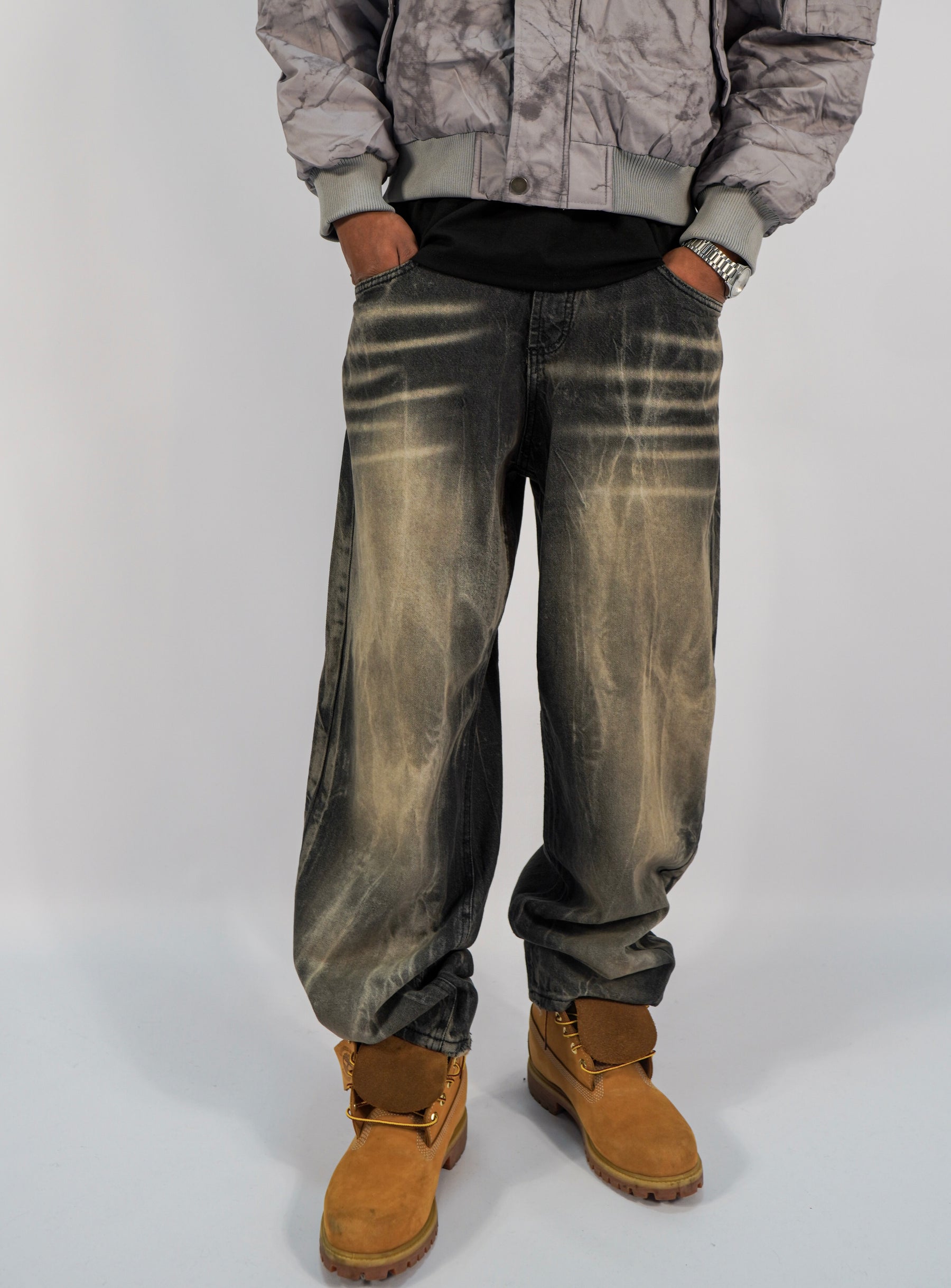 Denim Baggy Sand Wash