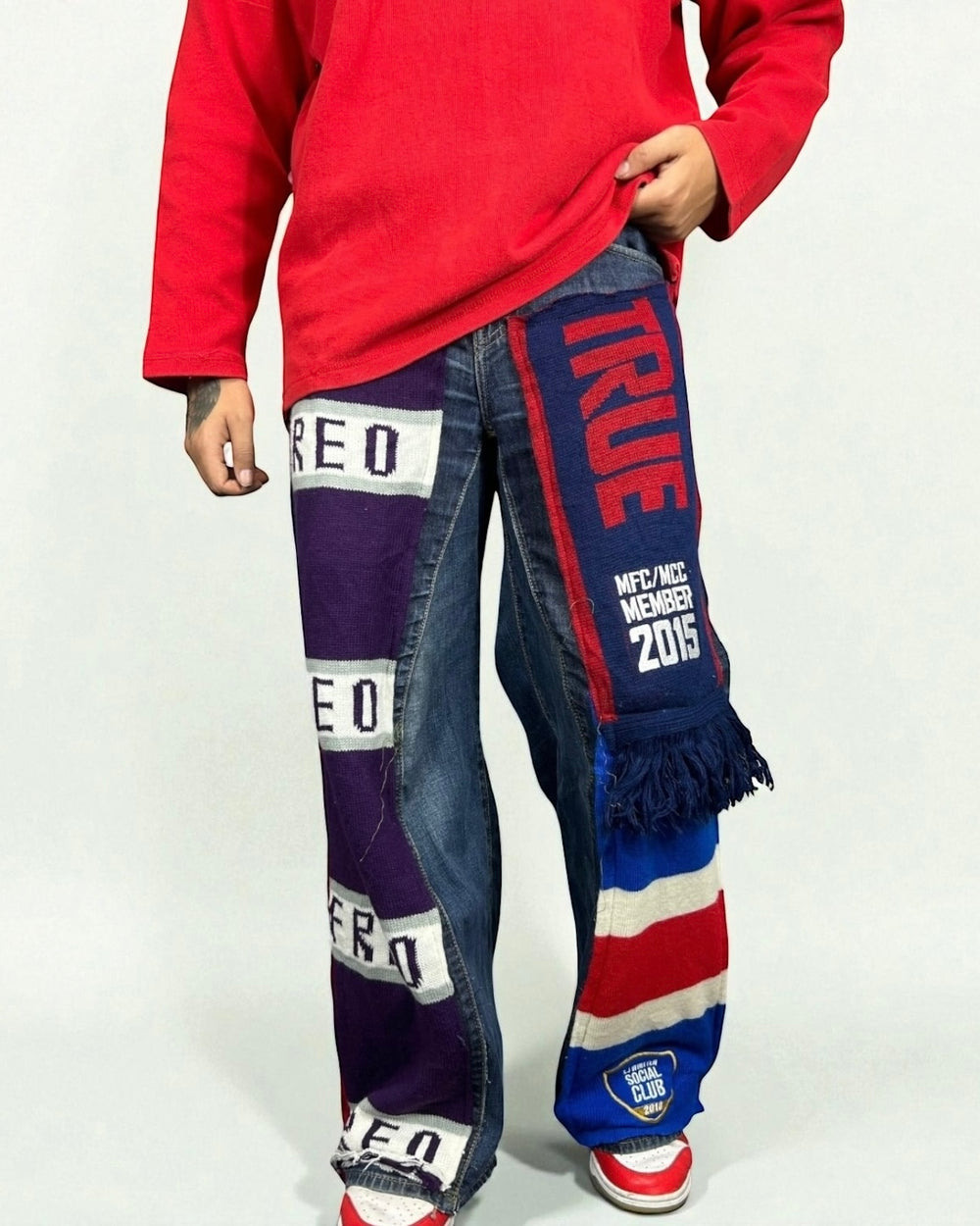 Levi’s Reworked Denim “True Heart Scarf Edition”